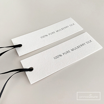 220gsm Oldmill Bianco swing tags